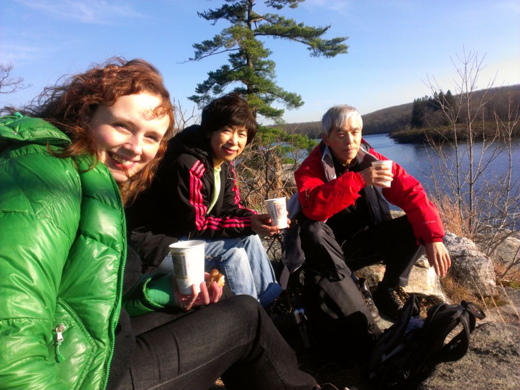 IMG_20121123_135759.jpg : Hiking on Nov 23, 2012 with Jay, Kristine, and us.