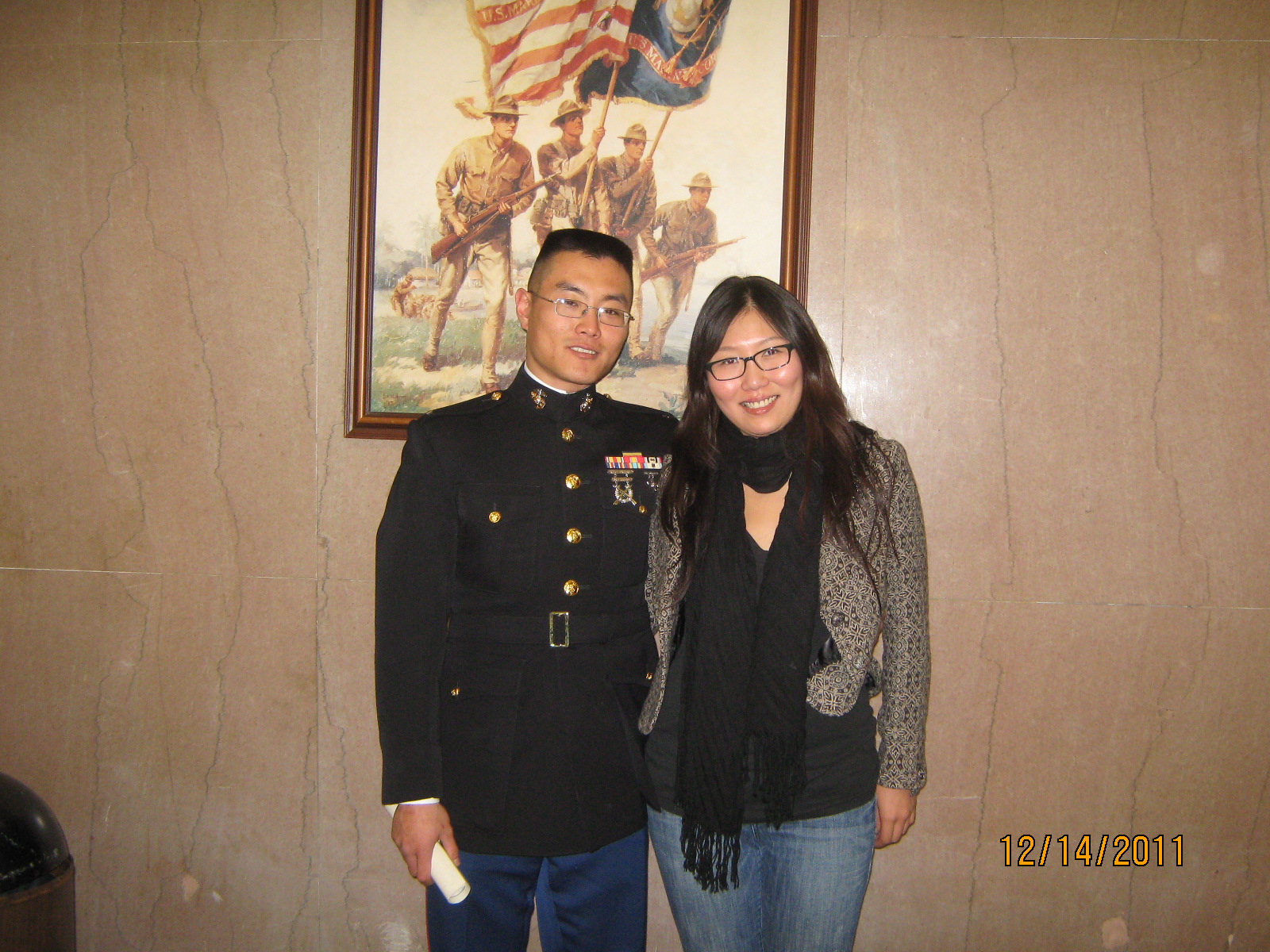 IMG_1803.JPG : Dec 14, 2011 Jason's Graduation at Quantico Marine Base