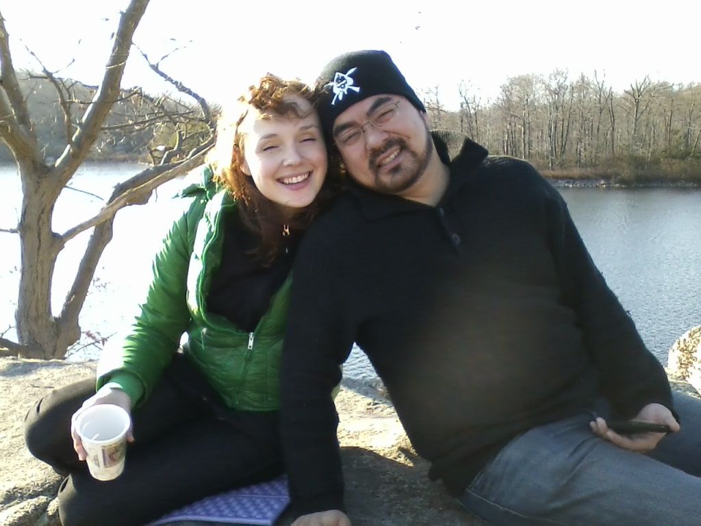 1123121405.jpg : Hiking on Nov 23, 2012 with Jay, Kristine, and us.