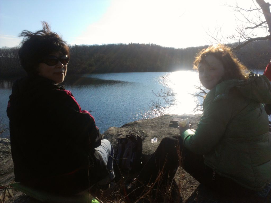 IMG_20121123_140055.jpg : Hiking on Nov 23, 2012 with Jay, Kristine, and us.
