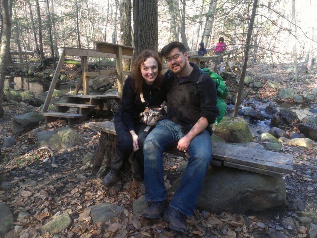 IMG_20121123_124119.jpg : Hiking on Nov 23, 2012 with Jay, Kristine, and us.