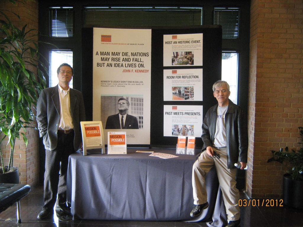 JFK Museum Dallas10.JPG : 2012 Feb 29-Mar 2 Fort Worth, TX Gathering of the Leaders of the C&MA